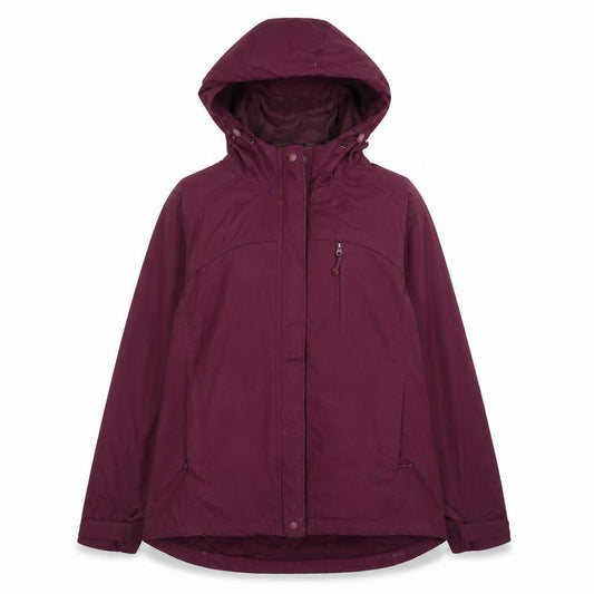 Womens UK Size L EWM Purple Rain Coat