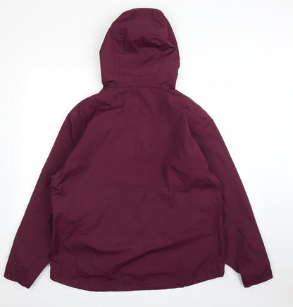 Womens UK Size L EWM Purple Rain Coat