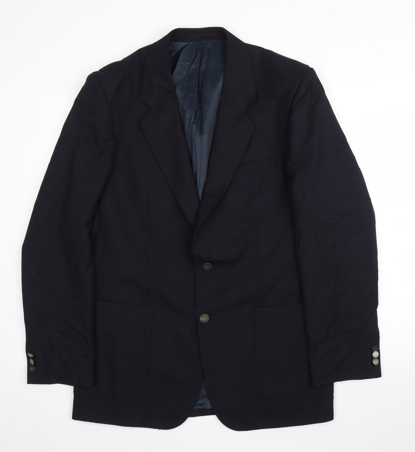 Mens UK Size 40 Varteks Regular Blue Suit Jacket