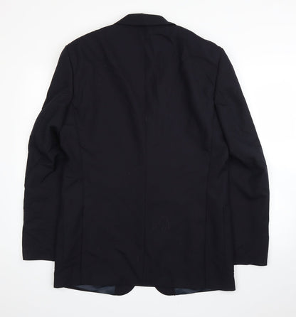 Mens UK Size 40 Varteks Regular Blue Suit Jacket