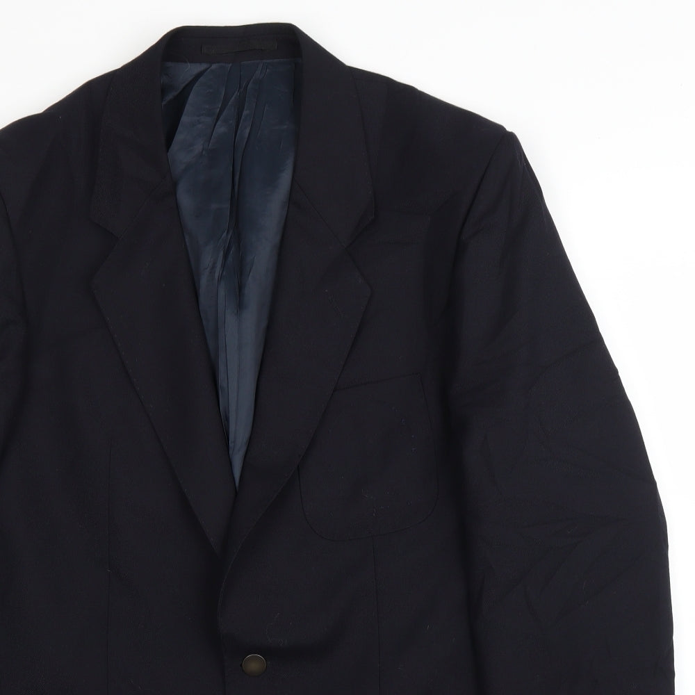 Mens UK Size 40 Varteks Regular Blue Suit Jacket