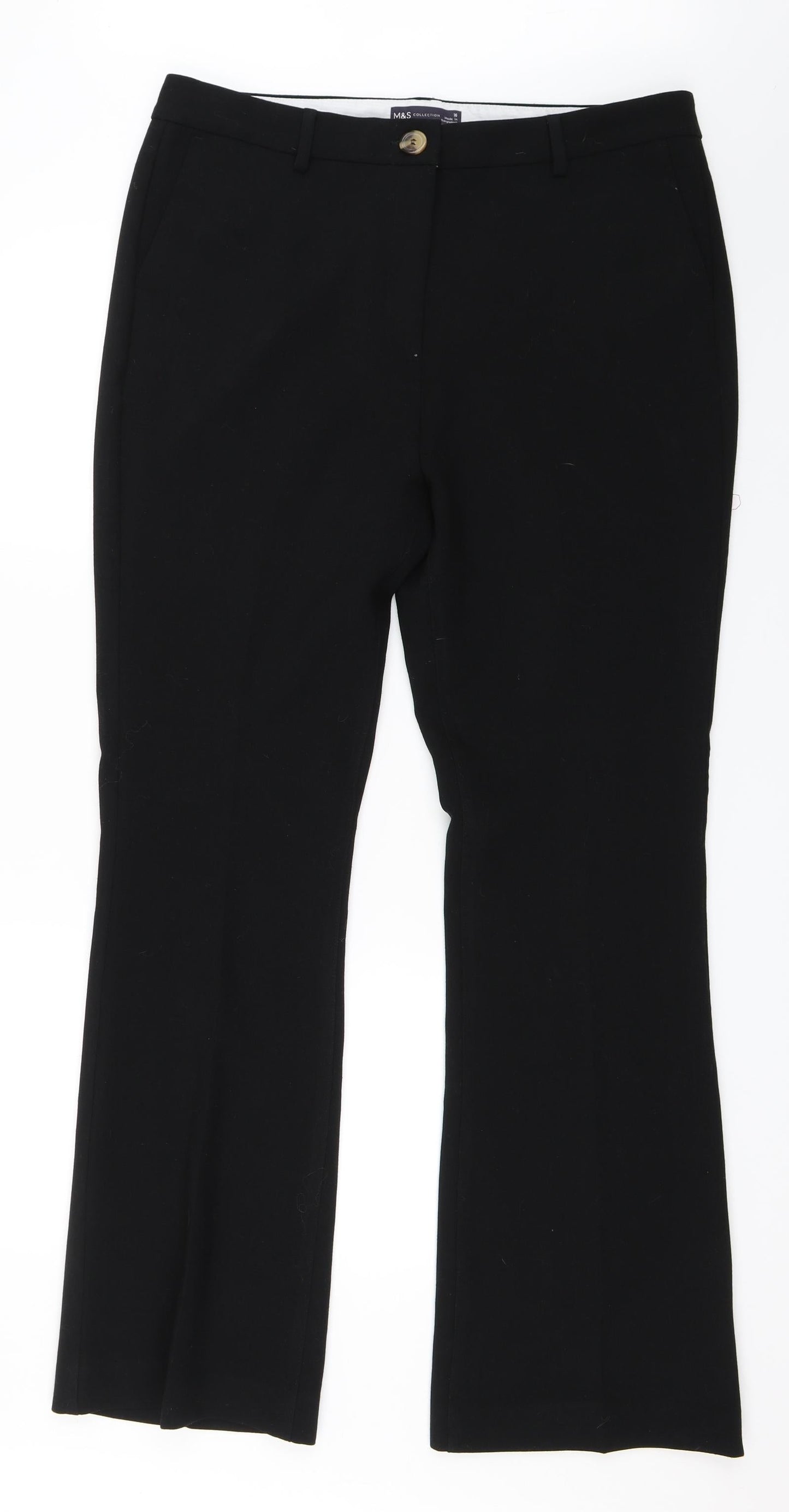 Amor & Psyche Womens Black   Trousers  Size 16 L28 in - Smart