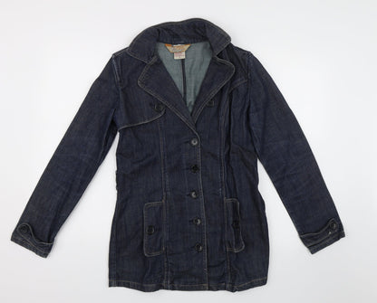 Jou Jou Womens Blue   Jacket  Size S