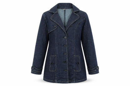 Jou Jou Womens Blue   Jacket  Size S