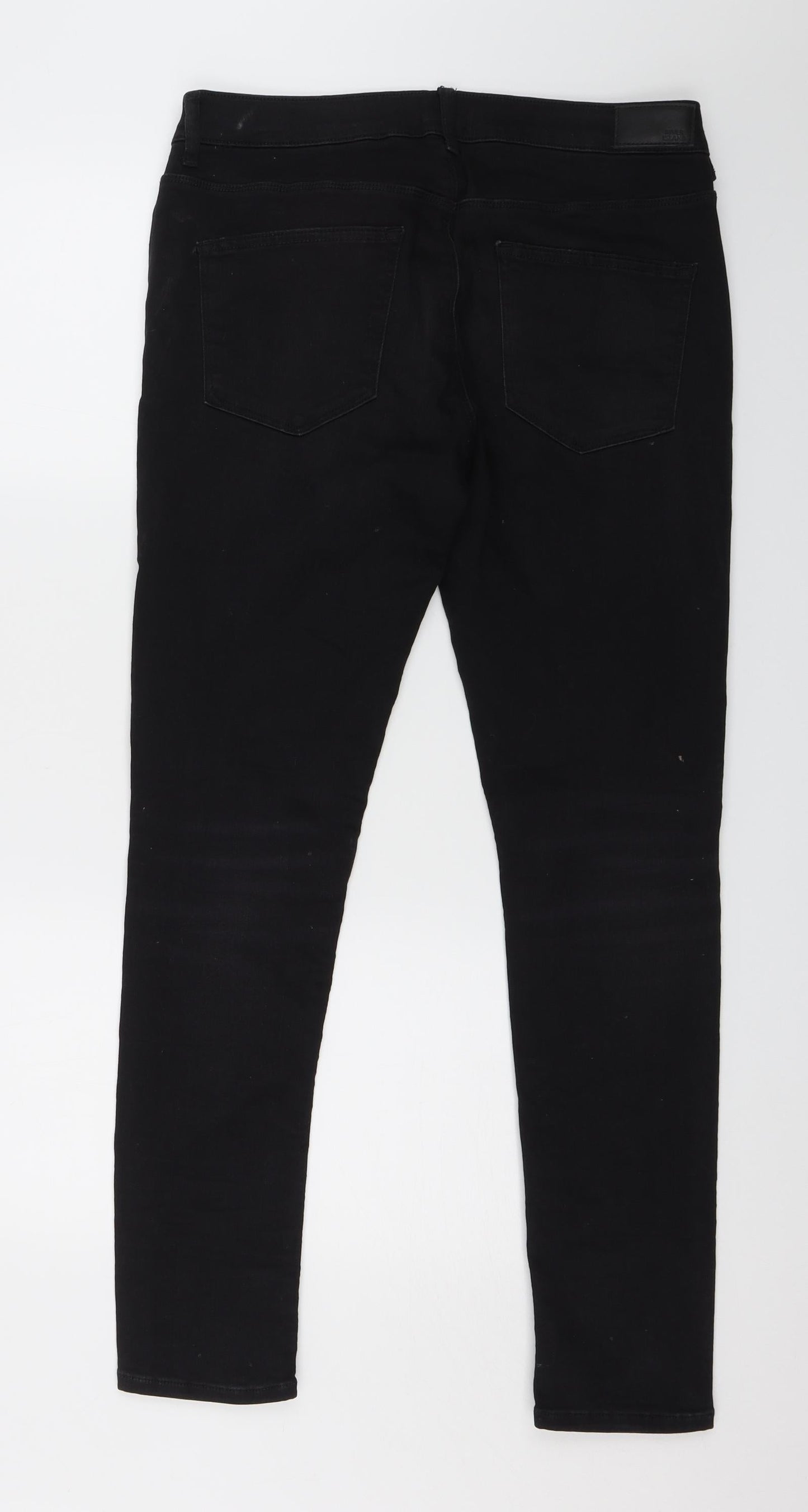 River Island Womens Black   Skinny Jeans Size 34 L27 in