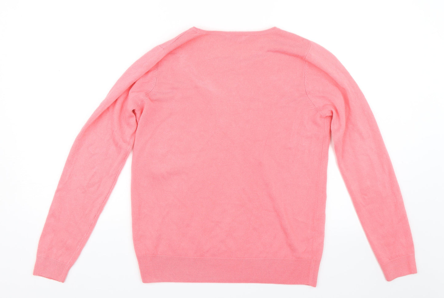 Love knitwear Womens Pink   Pullover Jumper Size 12