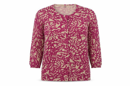 Womens UK Size L elite Pink Basic Button-Up