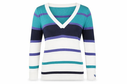Womens UK Size M MNG BASICS Multicoloured Pullover Jumper