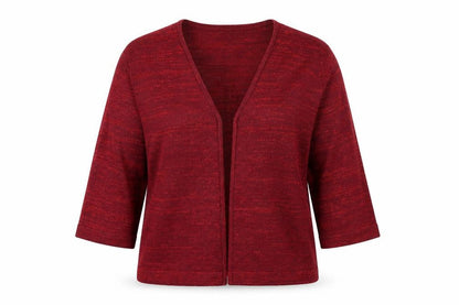 Luxury Knitwear Womens Red   Cardigan Jumper Size M