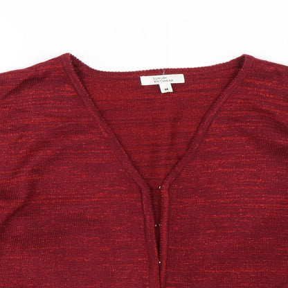 Luxury Knitwear Womens Red   Cardigan Jumper Size M