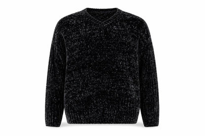 Primark Womens Black  Knit Pullover Sweatshirt Size S  - Soft
