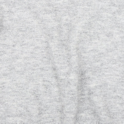 Womens UK Size M Papaya Grey Cardigan Jumper