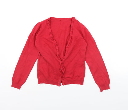 George Girls Red   Cape Jumper Size 8 Years