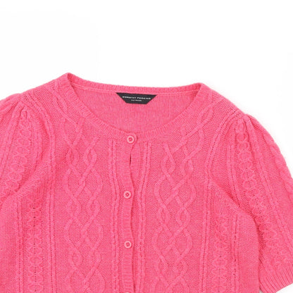 Dorothy Perkins Womens Pink   Cape Jumper Size 12