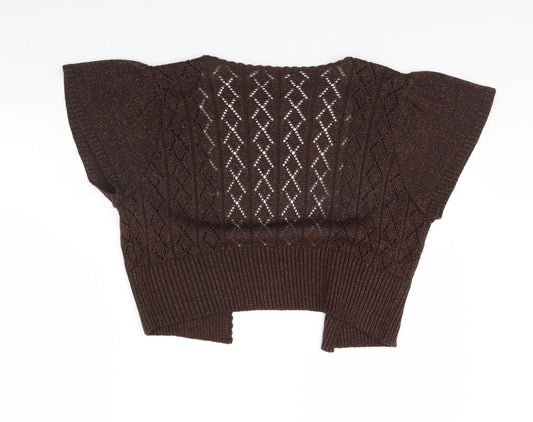 George Womens Brown   Jacket  Size L