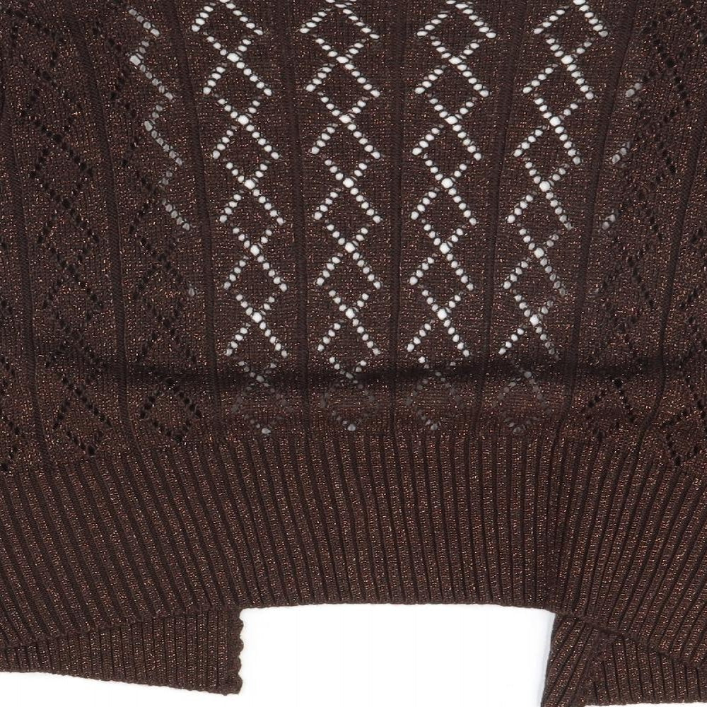 George Womens Brown   Jacket  Size L