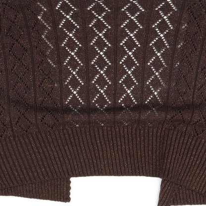 George Womens Brown   Jacket  Size L