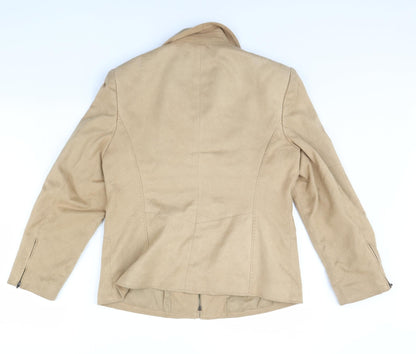 Womens UK Size 14 BHS Beige Jacket