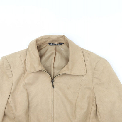 Womens UK Size 14 BHS Beige Jacket