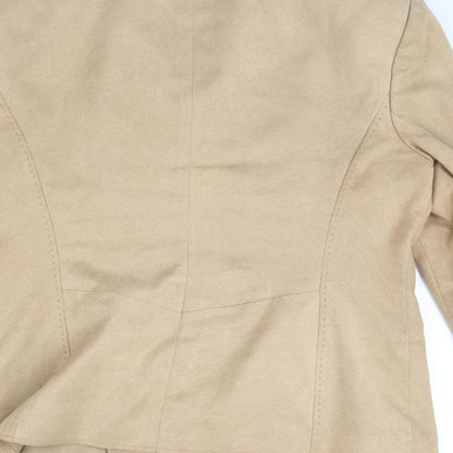 Womens UK Size 14 BHS Beige Jacket