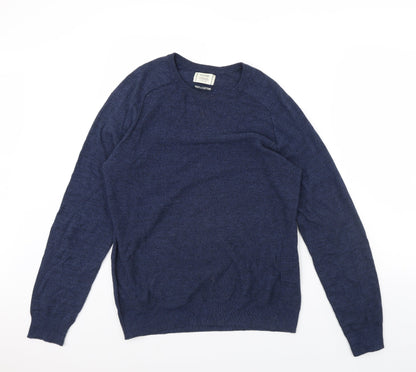 George Mens Blue   Pullover Jumper Size M