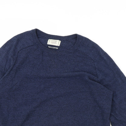 George Mens Blue   Pullover Jumper Size M