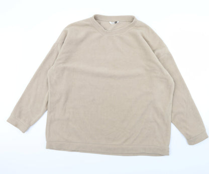 Womens UK Size 22 Pep & Co Beige Pullover Jumper