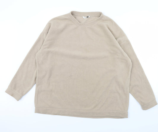 Womens UK Size 22 Pep & Co Beige Pullover Jumper