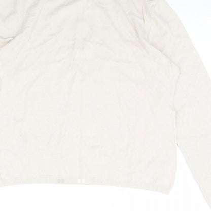 Womens UK Size L Kenar Ivory Pullover Jumper