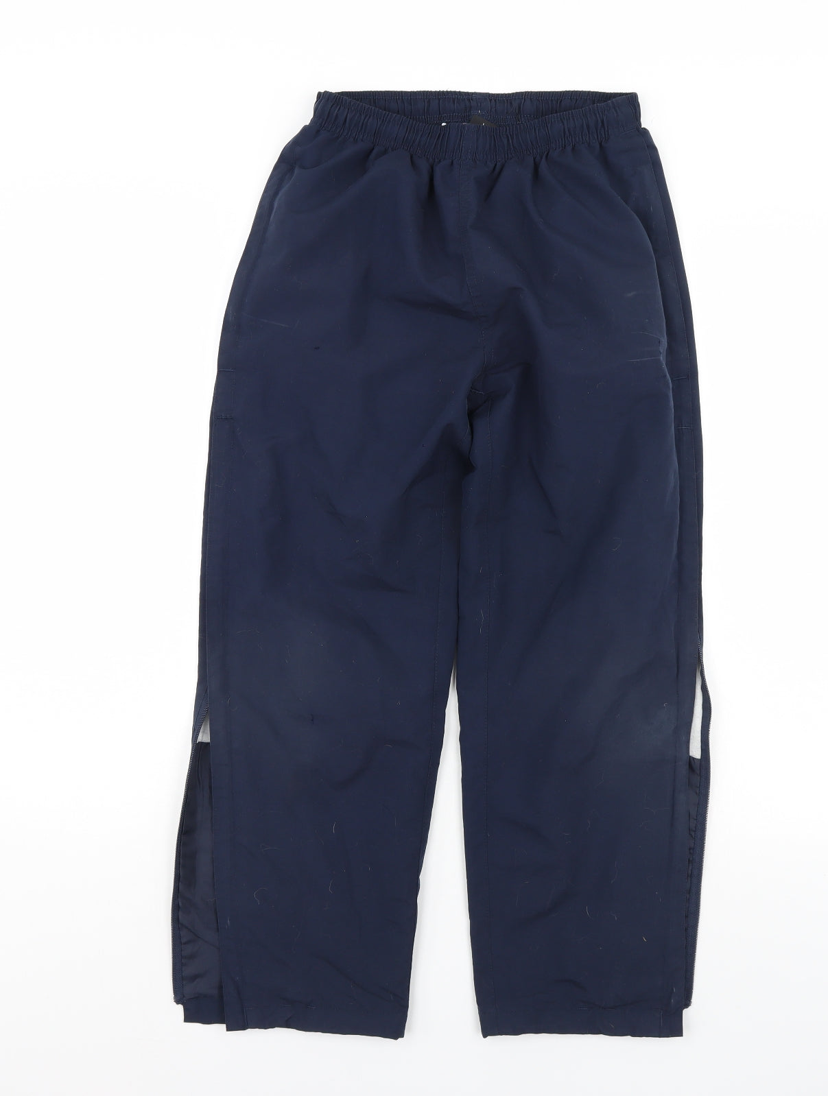 Preworn Mens Blue   Jogger Trousers Size 28 in L27 in - zip detail on side