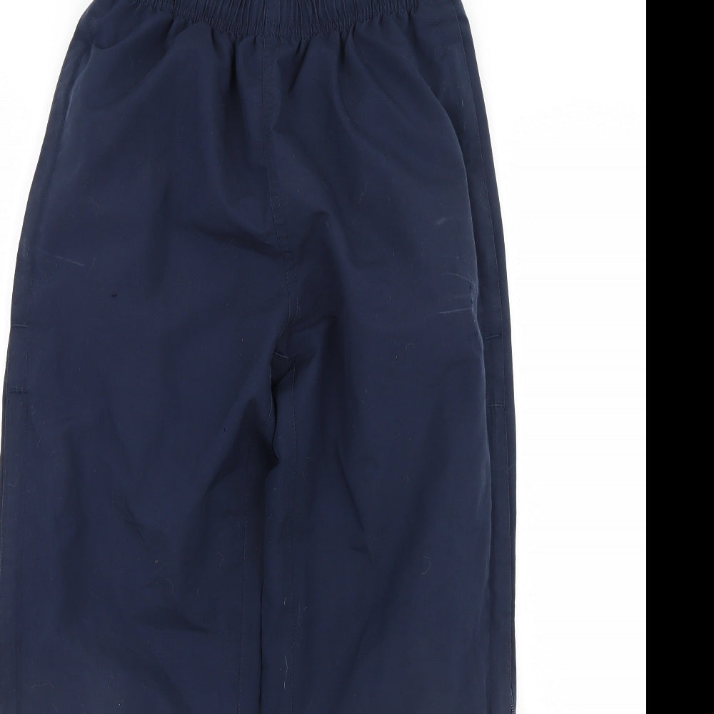 Preworn Mens Blue   Jogger Trousers Size 28 in L27 in - zip detail on side