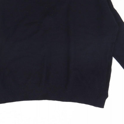 Womens UK Size 6 Topshop Blue Pullover Jumper