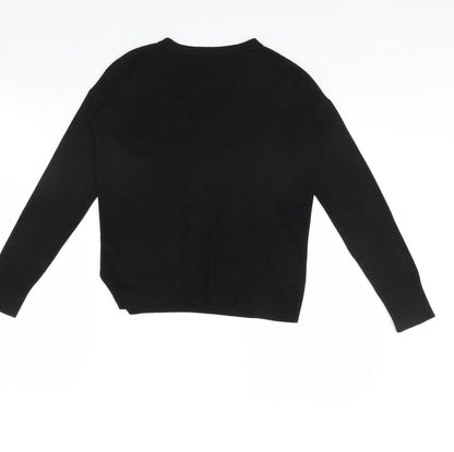 Womens UK Size 6 NEXT Black Pullover Jumper