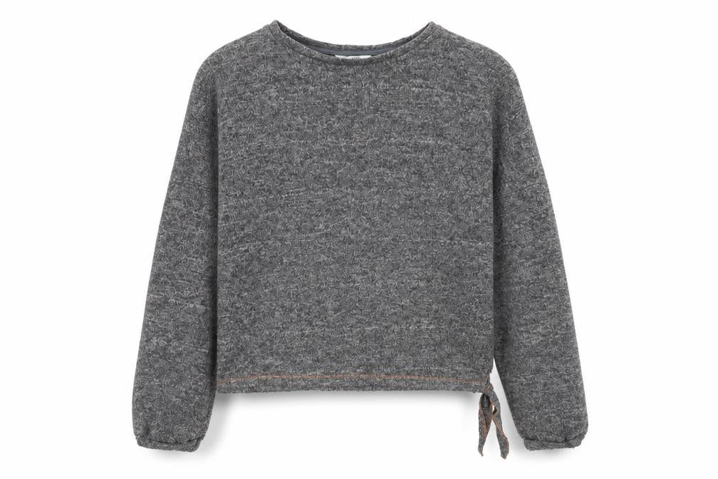 Marks & Spencer Girls Grey   Pullover Jumper Size 10 Years