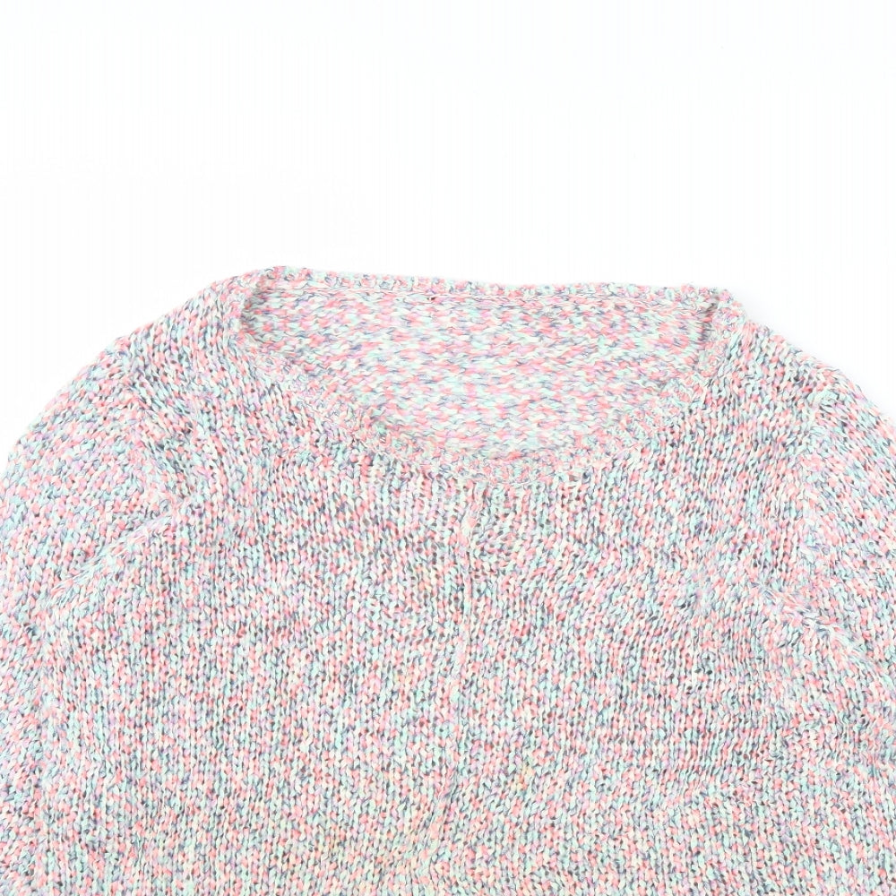 Womens UK Size 12 m&s Pink Pullover Jumper