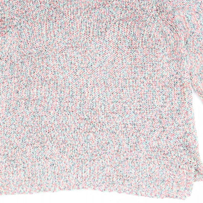 Womens UK Size 12 m&s Pink Pullover Jumper