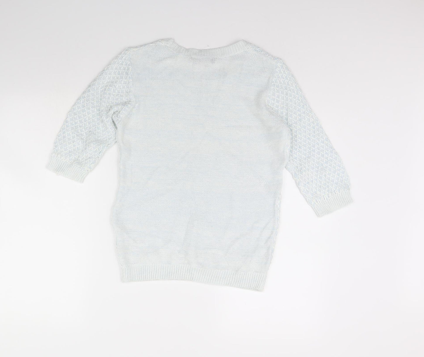Womens UK Size 10 Dorothy Perkins Blue Pullover Jumper