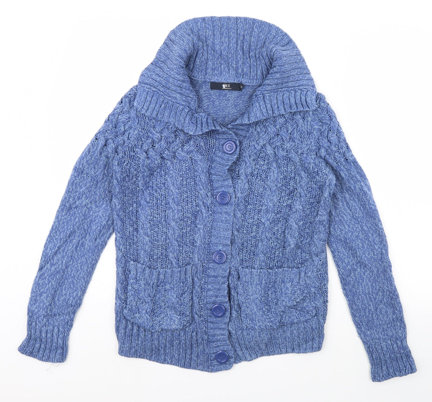 Womens UK Size S Isle Blue Jacket