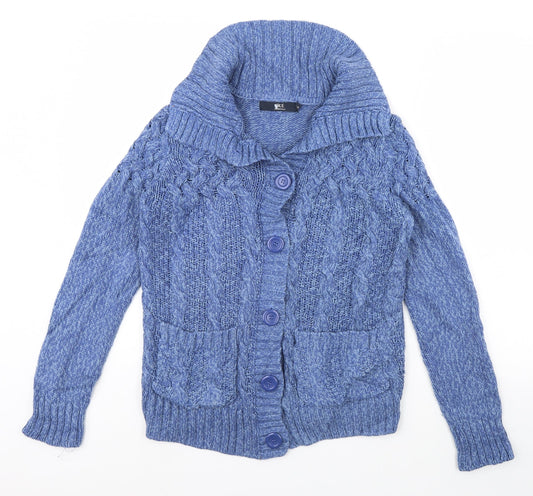 Womens UK Size S Isle Blue Jacket
