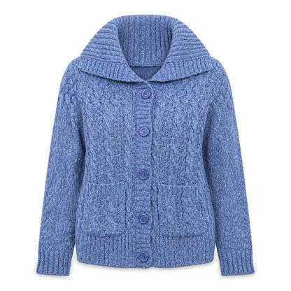 Womens UK Size S Isle Blue Jacket