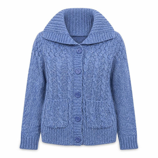 Womens UK Size S Isle Blue Jacket