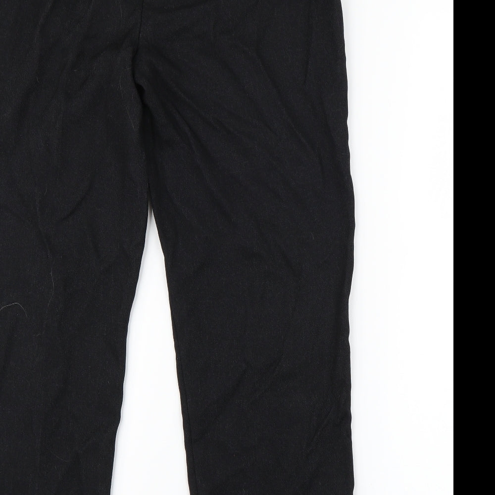 Papaya Womens Black   Trousers  Size 12 L25 in