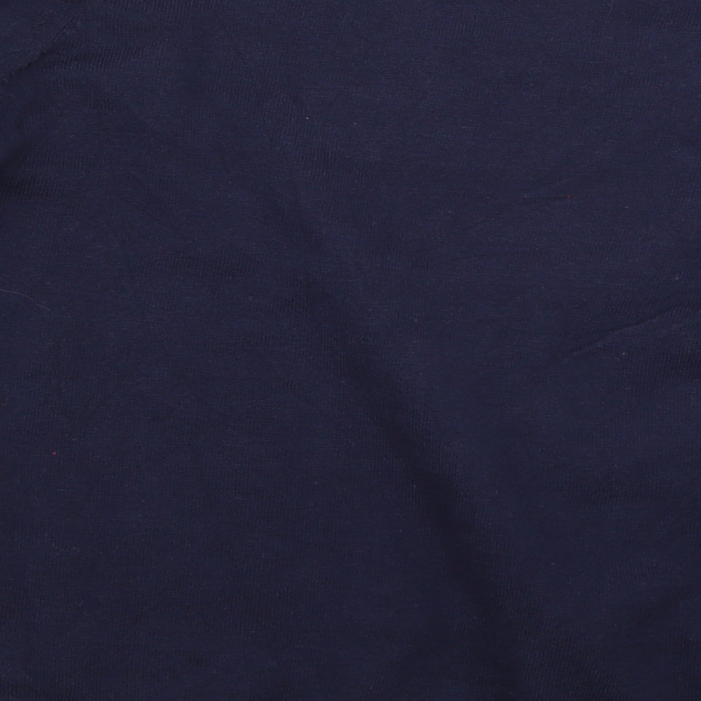 Womens UK Size M Isle Blue Pullover Jumper