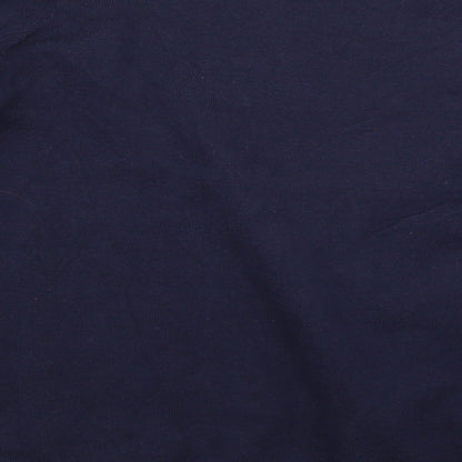 Womens UK Size M Isle Blue Pullover Jumper
