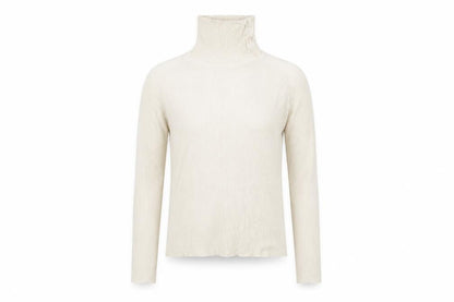 Tuchuzy Womens Beige   Pullover Jumper Size S
