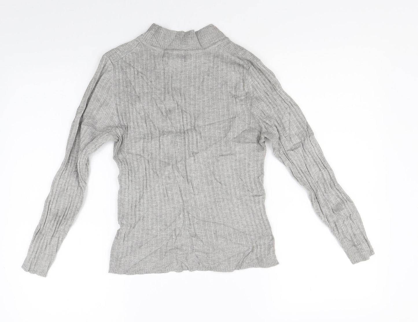 Primark Womens Grey  Knit Pullover Jumper Size 10
