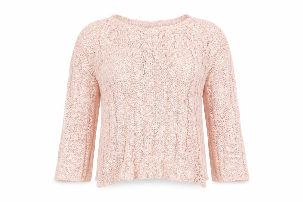 Great Plains Womens Pink  Knit Pullover Jumper Size M