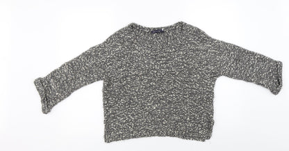 Womens UK Size S Marks and Spencer Grey Pullover Jumper