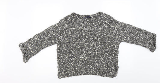 Womens UK Size S Marks and Spencer Grey Pullover Jumper