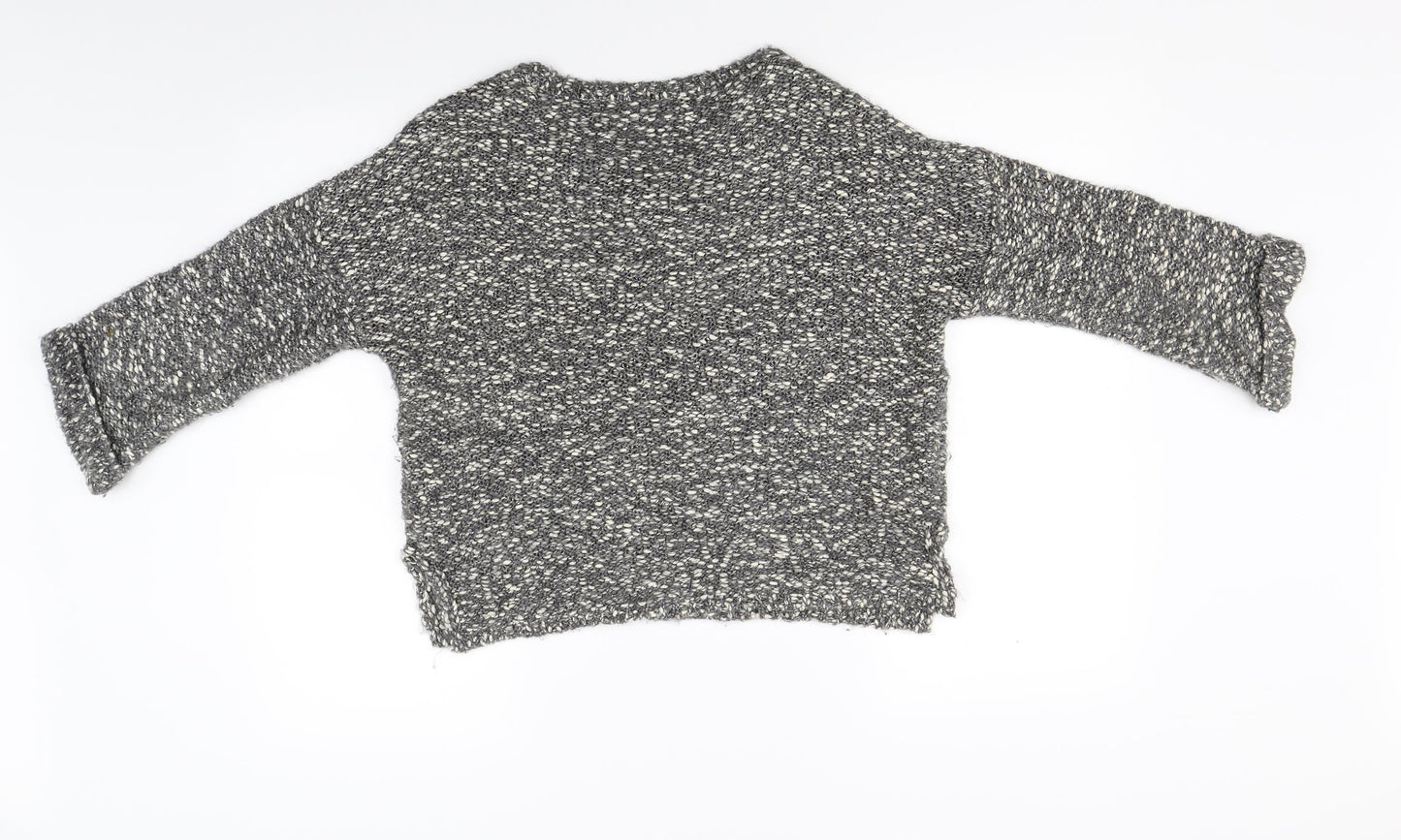 Womens UK Size S Marks and Spencer Grey Pullover Jumper